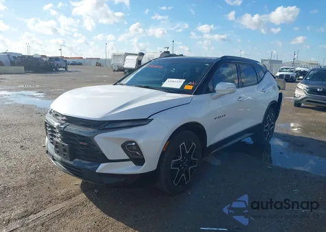 2024 Chevrolet Blazer Awd Rs из США, поврежденный, VIN 3GNKBKRS5RS130971